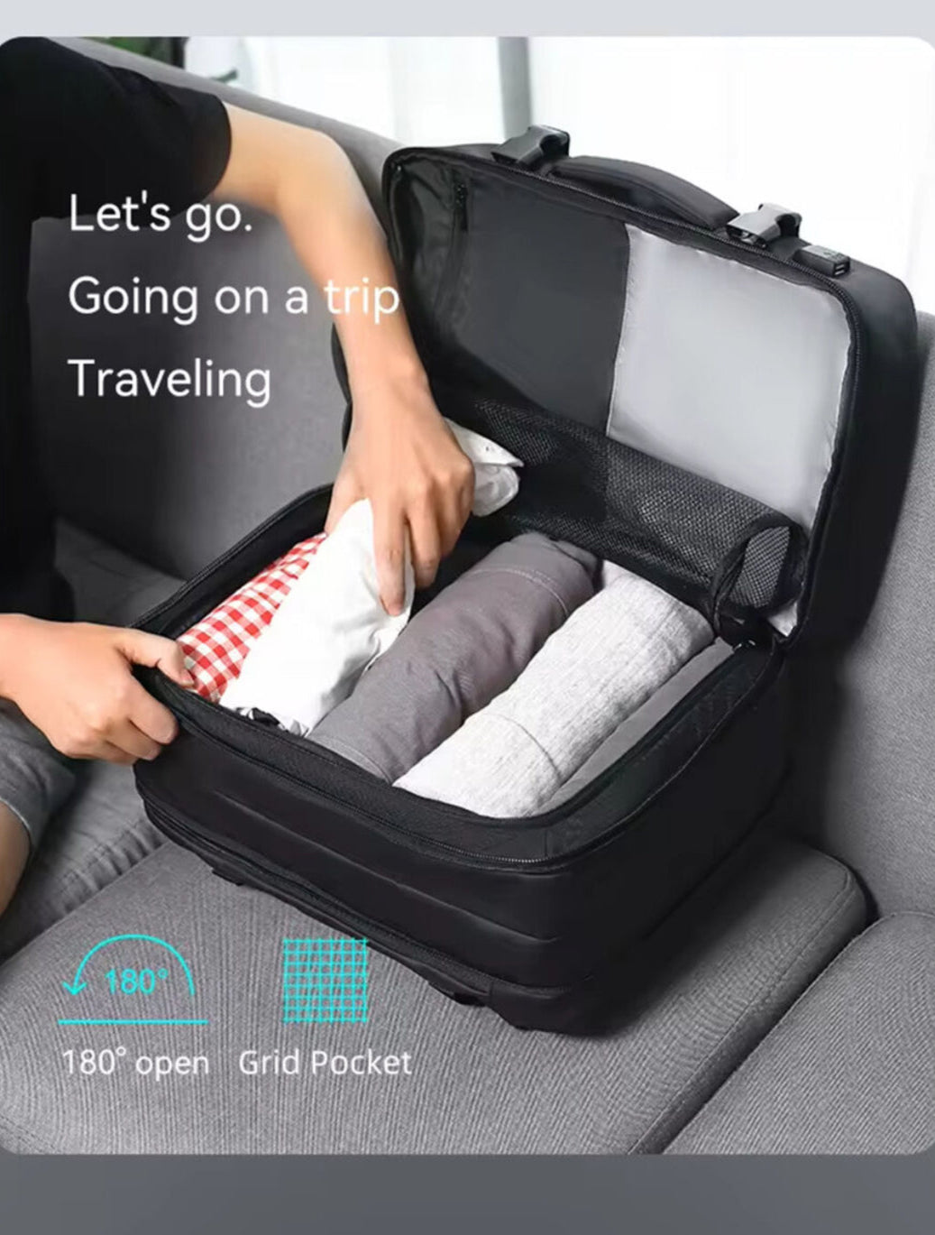 Laptop Backpack with USB Charging Travel Backpack